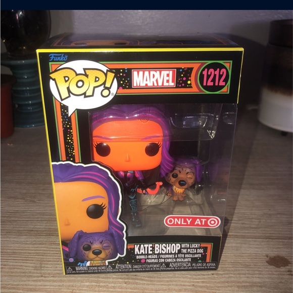Kate bishop funko pop blacklight #1212 - Picture 3 of 6
